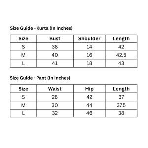 SIZE GUIDE (IN INCHES)