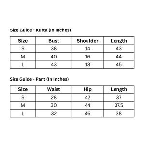 SIZE GUIDE (IN INCHES)