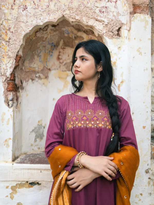 Mahogany Classic A-line Pakko Kurta