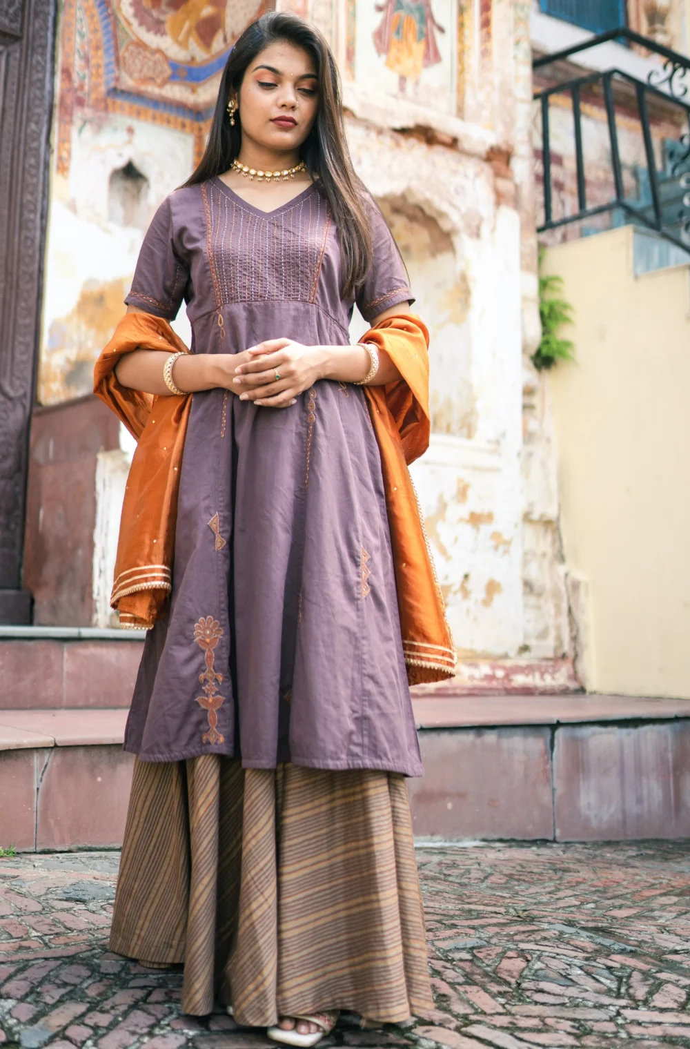 Katthai Kalidar Pakko Kurta - Image 2