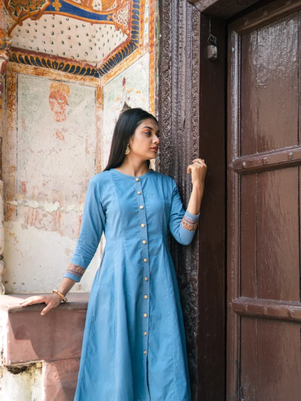 Samudri Button-down A line Pakko Kurta