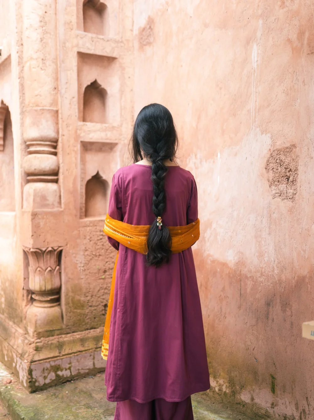 Mahogany Classic A-line Pakko Kurta - Image 8
