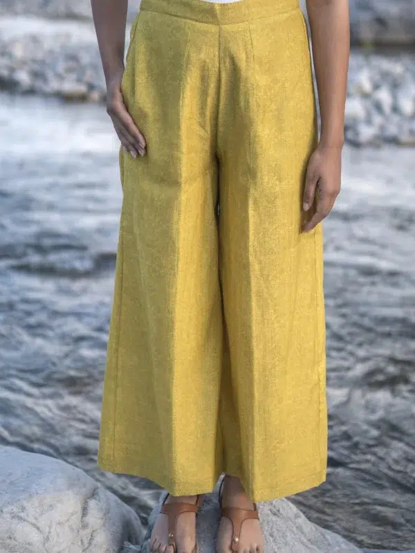 Genda Chanderi Pant