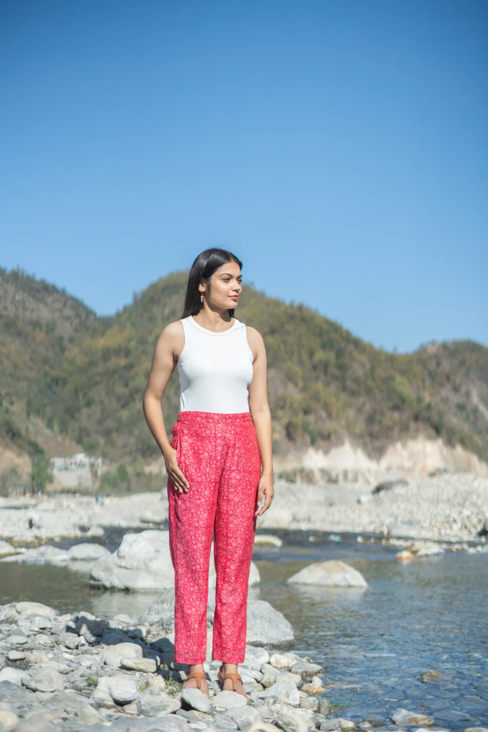 Rasbhari Chanderi Pant - Image 2