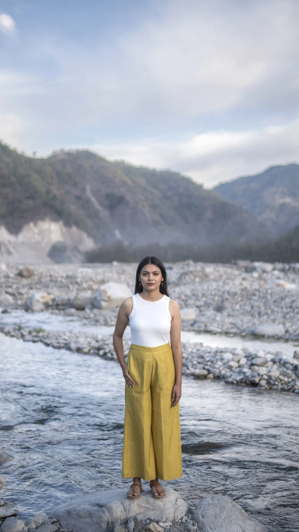 Genda Chanderi Pant - Image 2