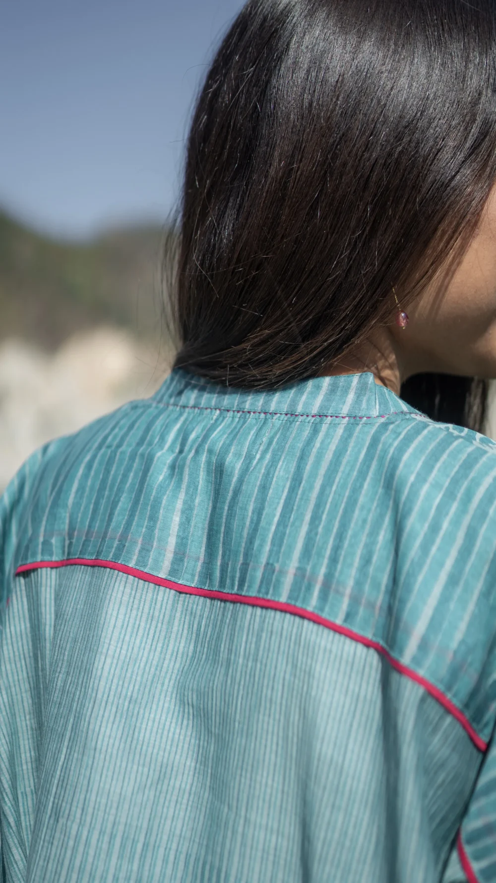 Aasmani Easy Fit Kurta - Image 10