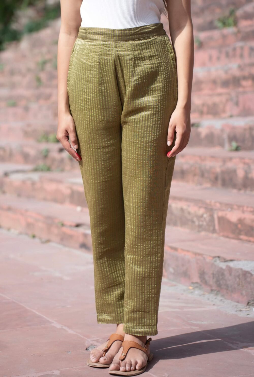 Anaar A-Line Meenakari Kurta Set - Image 7