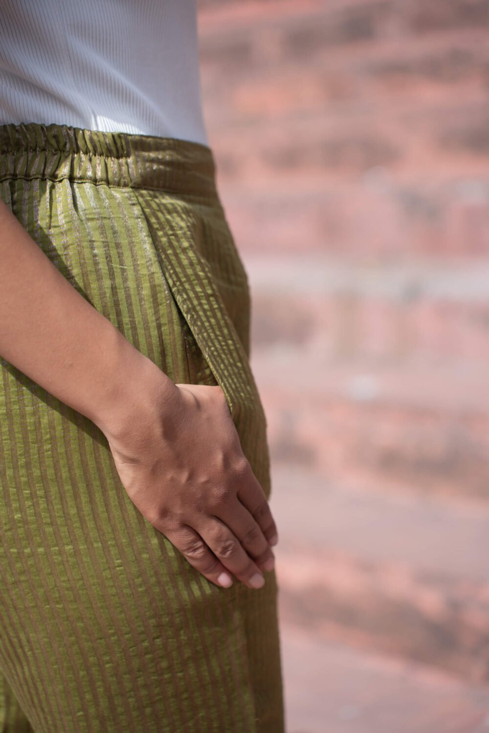 Anaar A-Line Meenakari Kurta Set - Image 8