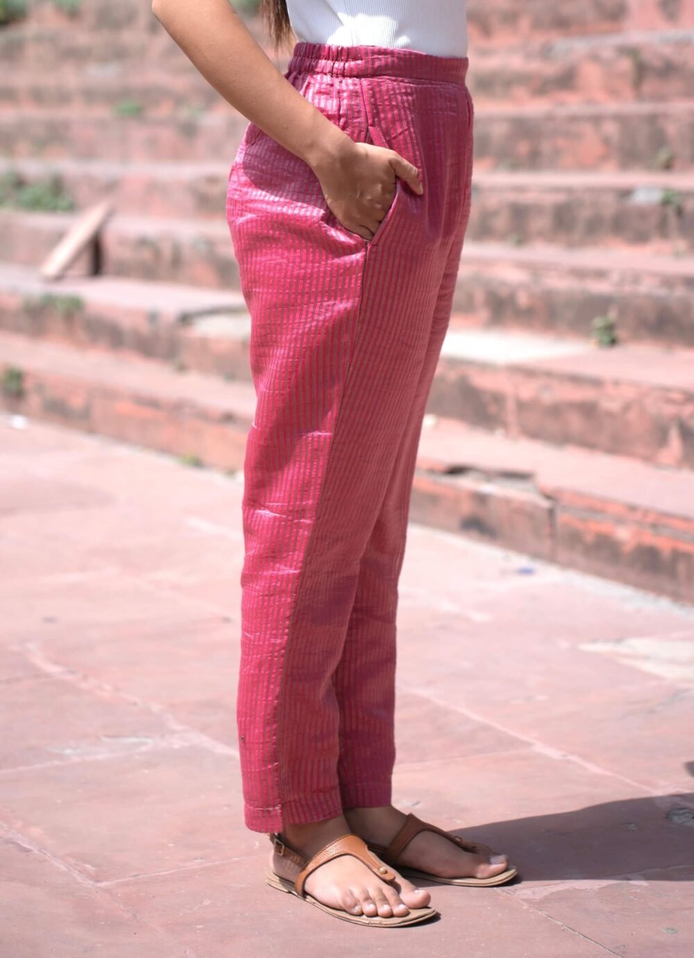 Anaar Chanderi Pant - Image 3