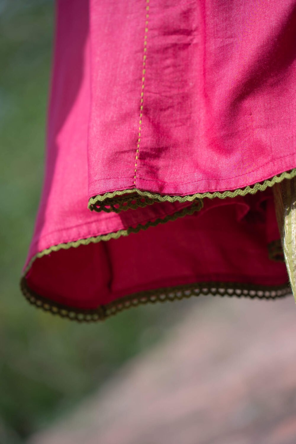 Anaar A-Line Meenakari Kurta Set - Image 6