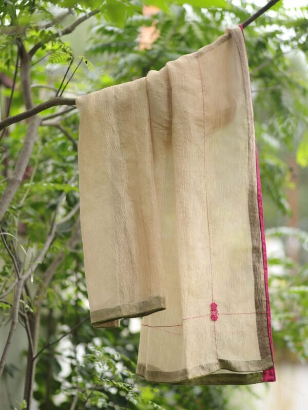 Suraj Tissue Crushed Silk Dupatta