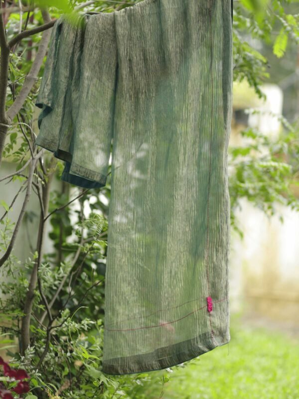 Vriksh Tissue Crushed Silk Dupatta