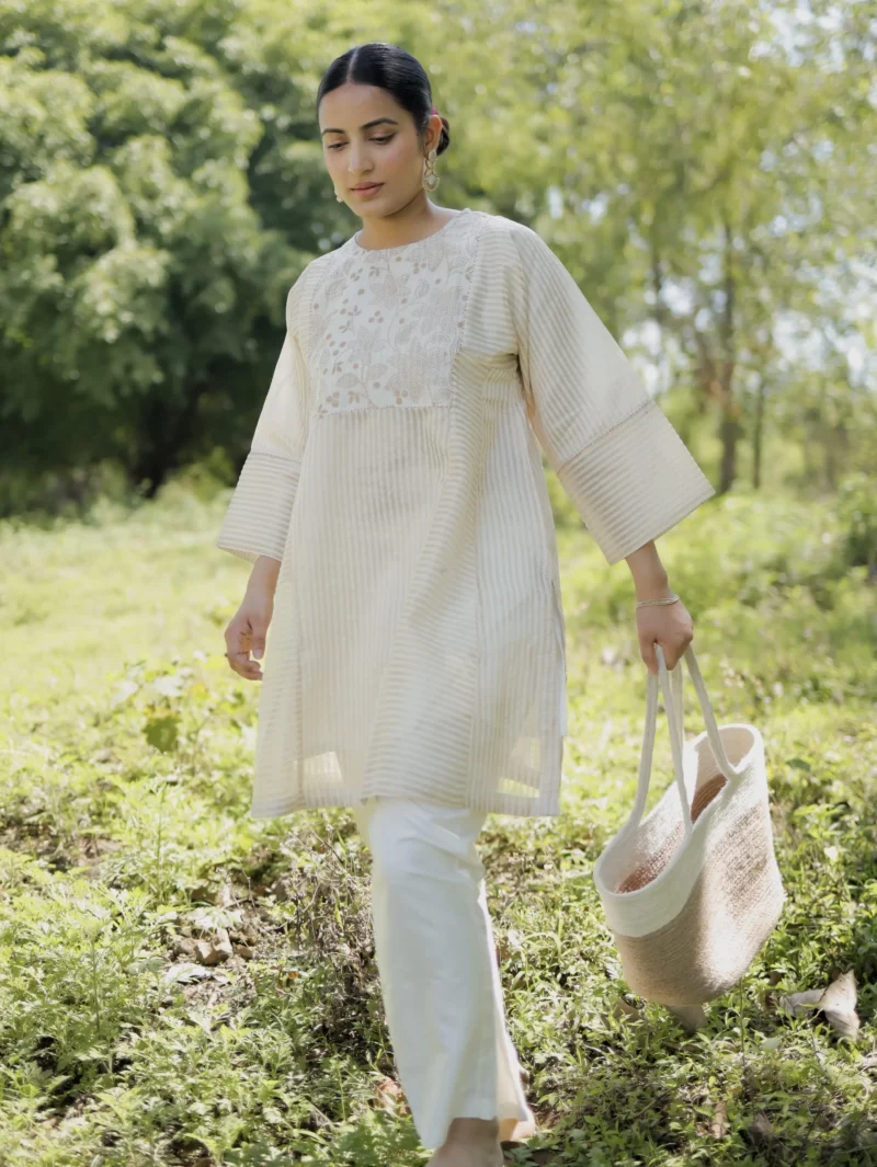 Ismat Block Printed Choga