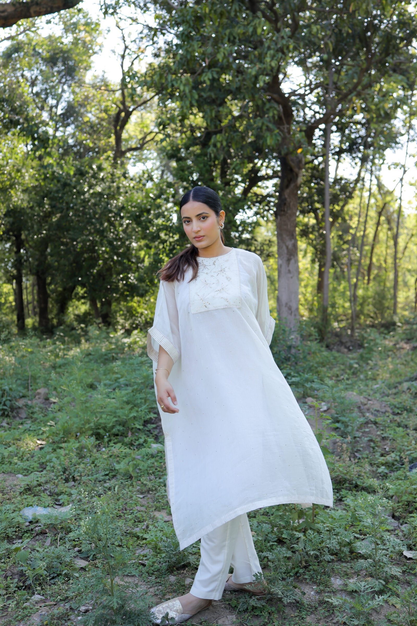 Ismat Mukaish Anti-fit Kurta