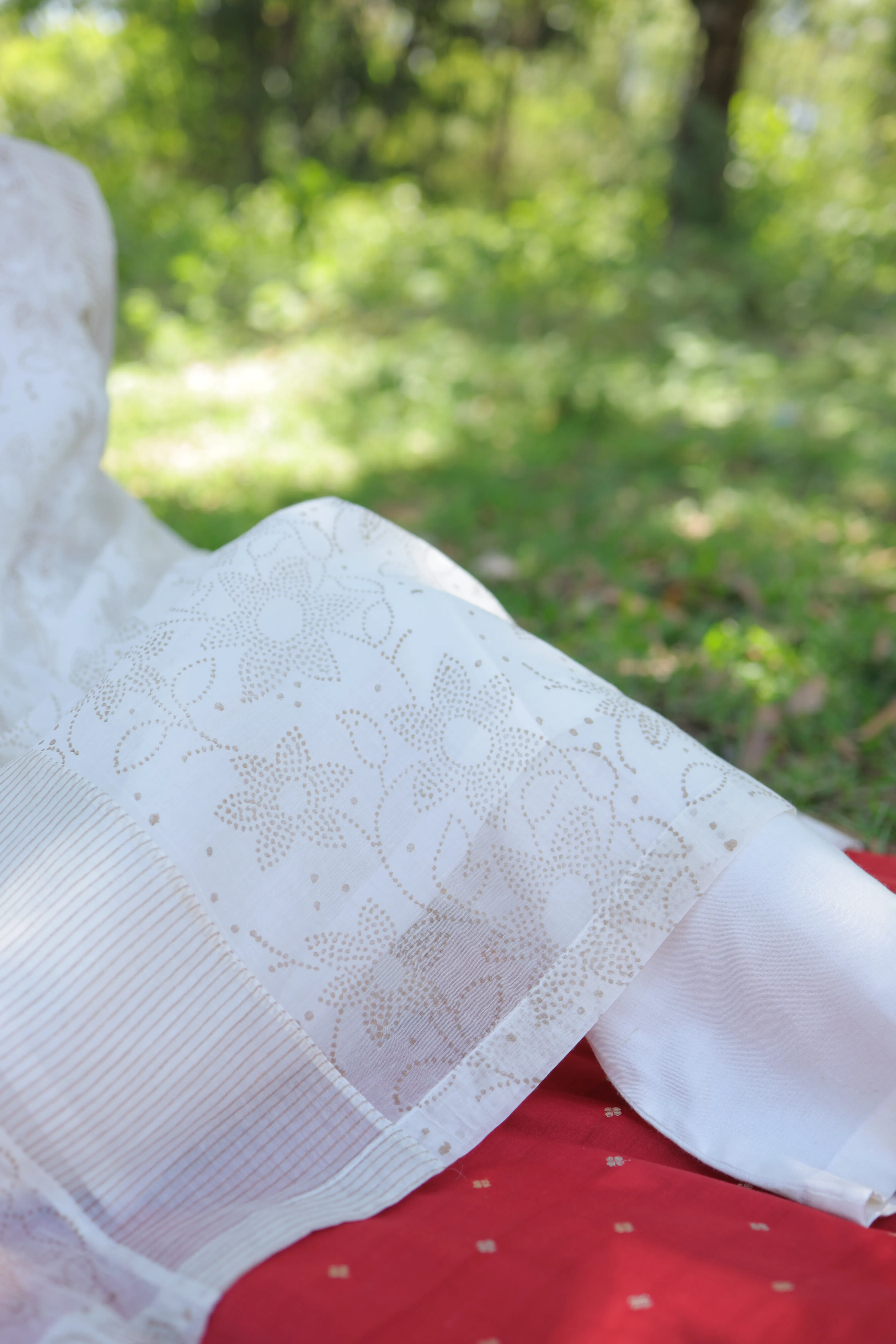 Ismat Block Printed Stylised A-line Kurta - Image 7